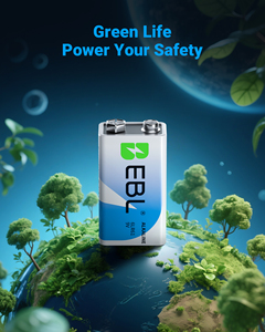 EBL 9 вольт <span class=keywords><strong>4</strong></span> упаковки 9 В OEM неперезаряжаемые 1600 мА · ч щелочные аккумуляторы с длительным сроком годности <span class=keywords><strong>7</strong></span> лет - Product Image 6