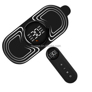 Cinturón de Masaje Eléctrico Inalámbrico con Control Remoto, Mini EMS con Calor LED, para Aliviar la Fatiga del Cuello y Cervical, Portátil y Profesional - Product Image 1