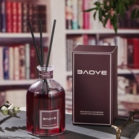 Coffret Cadeau Diffuseur à Bâtonnets de Luxe Premium 120ml – Huile Essentielle Parfumée Inspirée du Vin Noble – Aromathérapie pour 120 Jours d'Utilisation Intérieure à Domicile