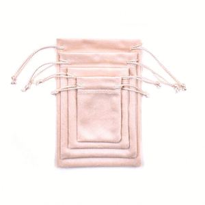 Nouvelle pochette en velours personnalisable, écologique et luxueuse, avec cordon de serrage - Product Image 5