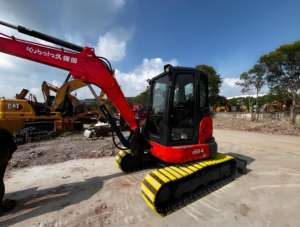 Excavadora Usada Kubota 55 U55 Kx163 Kx163-5 <span class=keywords><strong>de</strong></span> 5 Toneladas, Original <span class=keywords><strong>de</strong></span> Japón, <span class=keywords><strong>de</strong></span> <span class=keywords><strong>Segunda</strong></span> <span class=keywords><strong>Mano</strong></span>, Mini Excavadora Hidráulica Kubota U55 - Product Image 3