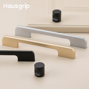 Hausgrip Nordische Minimalistische Schwarze Aluminium-Langgriffe für Schrank-/Schubladen-/Kleiderschranktüren, Küche/Schlafzimmer (Großhandel) - Product Image 3
