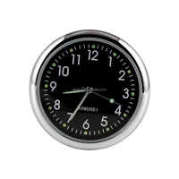 Insert de montre en alliage 40 mm Décoration de voiture Horloge Mini tête d'horloge Insert de montre de voiture