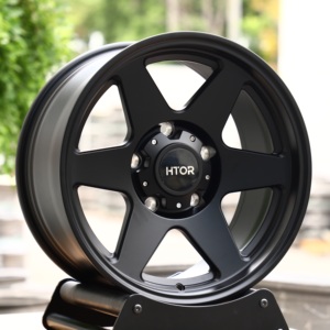 Rines HTOR de 17, 18 y 20 Pulgadas, 5x127, Forjados, Todoterreno, 5 Orificios, Negro Mate, Compatibles con Wrangler JL JK Gladiator Grand Cherokee <span class=keywords><strong>Rubicon</strong></span> - Product Image 2