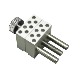 Miniature Split <b>Bench</b> Vise Small Precision Model <b>Tool</b> Smooth Jaw Stationary Base For Gundam Diy - Product Image 5