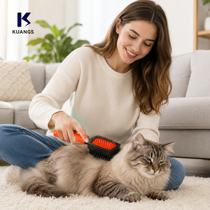 Spazzola Professionale di Lusso <span class=keywords><strong>per</strong></span> la Toelettatura degli Animali Domestici, Popolare e Molto Richiesta <span class=keywords><strong>per</strong></span> <span class=keywords><strong>Cani</strong></span> e Gatti <span class=keywords><strong>a</strong></span> <span class=keywords><strong>Pelo</strong></span> <span class=keywords><strong>Lungo</strong></span> - Product Image 5