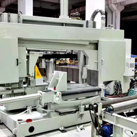 Mesin Pengeboran Balok H CNC Kecepatan Tinggi Garis Penandaan Pengeboran Balok 3D Konstruksi PLC