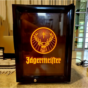 Mini Refrigerador Comercial MonsterEnergy 2026, el Más Vendido, para Bebidas Energéticas, Puerta de Vidrio con Logotipo LED, Enfriamiento Profesional - Product Image 1