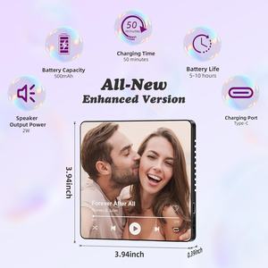 ثلاجة شخصية ، تصميم فني ديكو مغناطيسي للثلاجة ، مشغل موسيقى لعيد الميلاد للهدايا من المصنع - Product Image 3