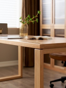 L711J legno massello di quercia nordico forte sala da pranzo mobili 4-8 posti <span class=keywords><strong>tavolo</strong></span> da pranzo - Product Image 5