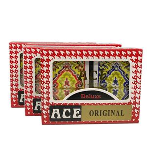 Jeu de cartes pour <span class=keywords><strong>Poker</strong></span>, tout en plastique, pochoirs étanches, rouge et noir, cartes de <span class=keywords><strong>Poker</strong></span>, nouvelle collection 100% - Product Image 5