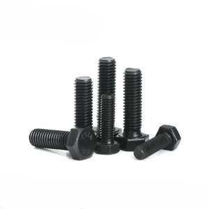 <span class=keywords><strong>Bulloni</strong></span> Esagonali in Acciaio Din933 Din931 di Alta Qualità, Grado 8.8, Misura <span class=keywords><strong>M10</strong></span>, Neri Ossidati, Alta Resistenza per Vari Usi - Product Image 6