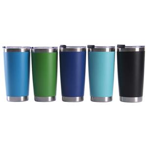 20 oz Stainless Steel Tumbler Cup with Lid Powder Coated Coffee Mug Insulated Travel Tumblers for Cold and Hot Drinks - Product Image 6