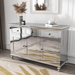 <span class=keywords><strong>Papel</strong></span> Adhesivo Metálico para <span class=keywords><strong>Muebles</strong></span> con Acabado Brillante, Rollo de <span class=keywords><strong>Papel</strong></span> Tapiz Plateado Tipo Espejo, Adhesivos Decorativos para Pared, Película Protectora para Gabinetes, Decoración del Hogar - Product Image 2