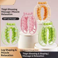 Roue de yoga ABS, rouleau de Pilates pour le dos, masseur musculaire des tissus profonds - Équipement de massage des jambes, des mollets et du corps pour la récupération physique