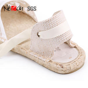 Nicecin <span class=keywords><strong>sandali</strong></span> con cinturino a testa tonda creativi stivali piatti in cotone con pizzo piatto scivoli moda donna casual <span class=keywords><strong>sandali</strong></span> con tacco basso per donna - Product Image 5