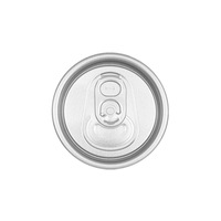 Canette de boisson PET transparente de 250ml avec couvercle en aluminium à ouverture facile pour le pot imprimé par écran de thé de nourriture de jus
