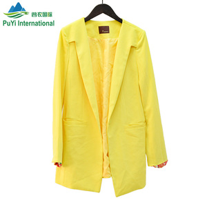 Hermoso abrigo de primavera para mujer, chaqueta <span class=keywords><strong>Inter</strong></span> Letterman para mujer, ropa de segunda mano, ropa usada - Product Image 4