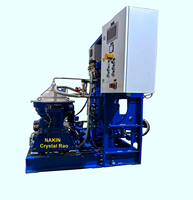Pemurni minyak bahan bakar laut sentrifugal, baru dengan kontrol PLC aliran 1500L/jam getaran rendah & kebisingan 3 tahun