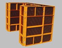 Coffrage en acier industriel antirouille avec finition de surface haute brillance, taille réglable pour un coulage parfait du béton