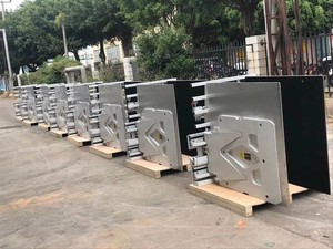 360 °   Pinza Multiusos Giratoria para Montacargas |   Manipulador Hidráulico Giratorio para Apilar Bloques, Pacas y en Obras de Construcción - Product Image 5