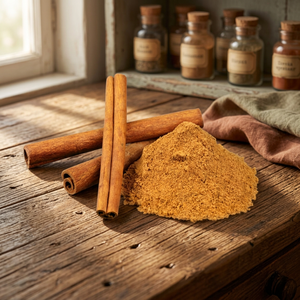 Canela en Barra y Canela en Polvo, Especias Secas para Cocinar y Hornear, Condimento Natural de Corteza Entera - Product Image 1