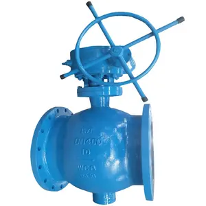 Electric double eccentric side-mounted hale ball valve