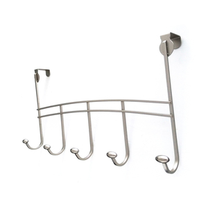 Noir <span class=keywords><strong>Antique</strong></span> Conception de Défilement Décorative Murale En Métal Fer Patère - Product Image 4