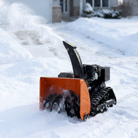 Souffleuse à neige RC avec chenilles et contrôle de profondeur de 30 à 500 mm pour opérateur de entrepôt frigorifique