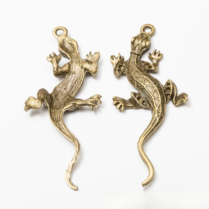 DIY复古合金吊坠蜥蜴配件批发厂家直销586 - Product Image 4