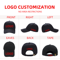 Gorra de Béisbol Ajustable de Alta Calidad con Logotipo Bordado Personalizado, Gorra Deportiva Impermeable, Gorra Deportiva para Papá, Estilo Deportivo con Puntos