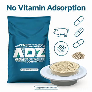 Additif alimentaire pour porcs : Degrade AFB1, ZEN-1, DON et toxine T2 pour atténuer les dommages multiples causés par les mycotoxines chez les porcs (liant de toxines) - Product Image 4
