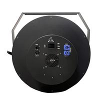 Ventilateur unique à pales décoratives rétro avec rétroéclairage d'ambiance pour piste de danse, mariages, festivals, studios, lieux événementiels, scènes et lampes de projecteur