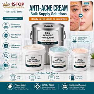 Crema Facial Hidratante y Control de Grasa para Piel Grasa, Suministro a Granel, Compra Directa del Fabricante, Cosmética Industrial al por Mayor - Product Image 2