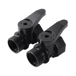 Válvula Waterstop macho/hembra de 3/4 pulgadas Sistema de riego por goteo Válvula de lavado de bola BSP - Product Image 4
