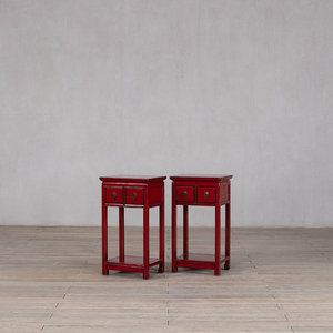 Handmade Solid Wood <strong>Corner</strong> <strong>Table</strong> with Drawer <strong>for</strong> Apartment <strong>Hallway</strong> Decorative Furniture - Product Image 5