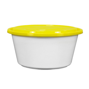 Disposable <b>Plastic</b> Round Bowl With Lid Food Grade Microwave Safe Takeout <b>Storage</b> Container - Product Image 1