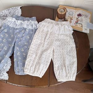 <span class=keywords><strong>Pantalon</strong></span> <span class=keywords><strong>anti</strong></span>-moustiques floral d'été pour filles, nouveau style 2026, <span class=keywords><strong>pantalon</strong></span> en dentelle pour bébés filles, <span class=keywords><strong>pantalon</strong></span> fin type lanterne pour climatisation - Product Image 2