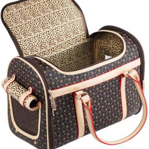 Tas Jinjing Anjing Kucing PVC Ringan Grosir dengan Kapasitas Besar untuk Perjalanan Hewan Peliharaan di Luar Ruangan-Merek Mewah - Product Image 2