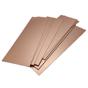 Plaque de stratifié FR4 cuivrée double face à prix bas, vente directe usine, adaptée pour l'industrie - Product Image 1