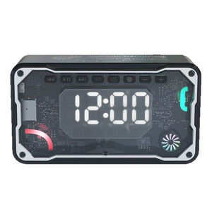 Corporate Gifts Multifunctional Led <b>Light</b> Smart Portable Digital Display Alarm Clock Wireless Portable <b>Speaker</b> - Product Image 5