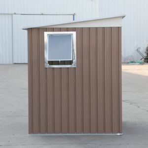 Abri <span class=keywords><strong>de</strong></span> jardin à <span class=keywords><strong>toit</strong></span> plat avec portes coulissantes <span class=keywords><strong>et</strong></span> fenêtre, abri <span class=keywords><strong>de</strong></span> jardin, bâtiments <span class=keywords><strong>de</strong></span> jardin, abri <span class=keywords><strong>de</strong></span> jardin 6*4 pieds - Product Image 5