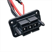 Connecteur étanche pour batterie au lithium empilable 50A 100A, système de stockage d'énergie suspendu 3+4 3+8 2+8, prise mâle et femelle interchangeable