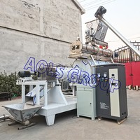 Extrudeuse de soja pleine graisse Extrusion automatique de morceaux de soja extrudé faisant les repas Extrudeuse d'huile de cuisson Fournisseurs de machines