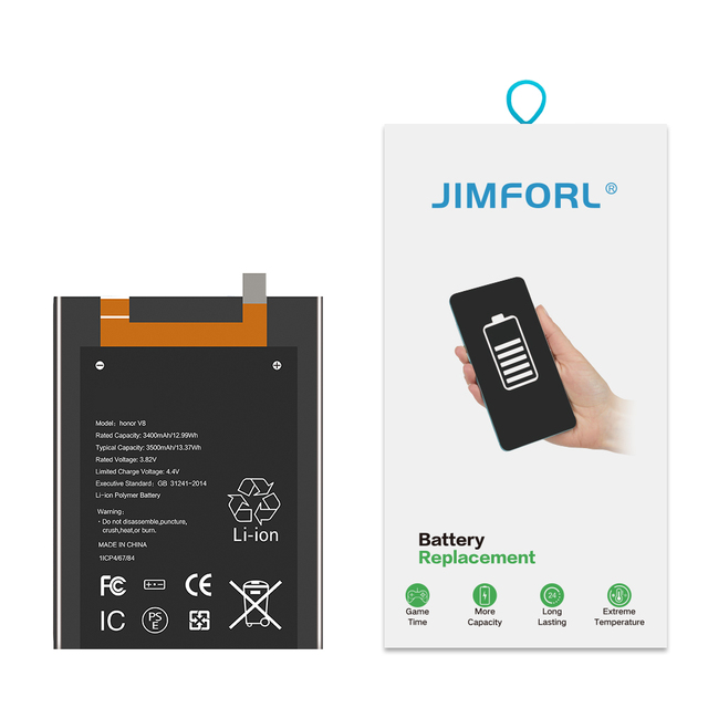 Real Capacity 3.7V Lithium Battery for Huawei Honor Models New 0 Cycle Compatible for Huawei P20 Y Pro V V Mate 10 4X Mobile