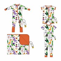 Combinaison en bambou Little Glow Kid, économique, extensible, vêtements pour bébés, ensemble de vêtements pour nouveau-nés