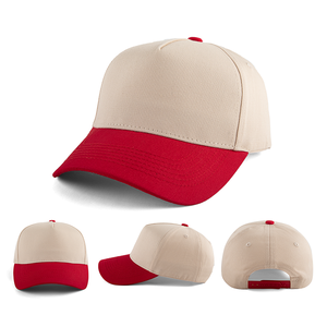 Trống Tùy Chỉnh 5 Bảng Điều Chỉnh Hai Tone Cá Nhân Hat Bán Buôn Snapback Thể Thao Bóng Chày Mũ Cho Nam Giới Phụ Nữ - Product Image 3