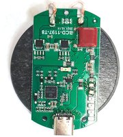   Module de charge sans fil 15W/20W, chargeur rapide, circuit imprimé vert à souder, bobine émettrice PCBA OEM