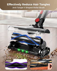 Aspirateur sans fil intelligent pour sols durs, tapis et poils d'animaux, aspirateur à sec et humide, sans cordon, pour la maison - Product Image 6