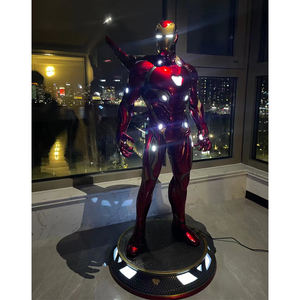 Statue de figurine <span class=keywords><strong>Marvel</strong></span> de taille réelle 1/<span class=keywords><strong>2</strong></span> MK50 Iron Man, décoration de magasin à domicile, jouets pour enfants, cadeau, fabrication en usine - Product Image 1